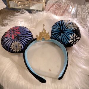 Disney 50th anniversary fireworks ears